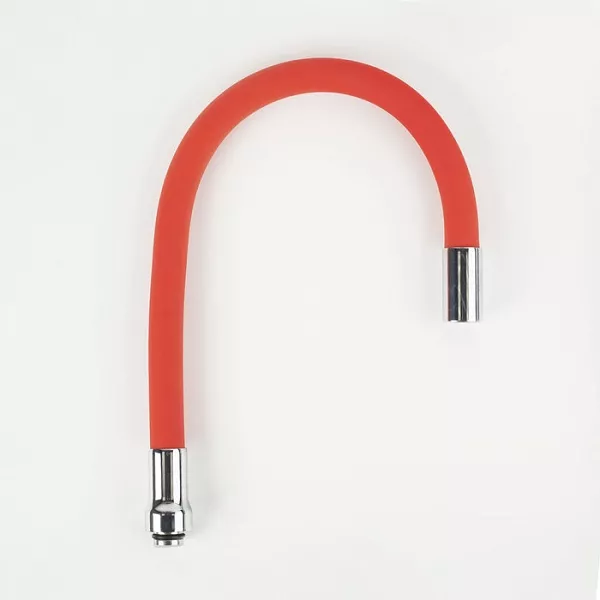 Гибкий излив IDDIS Optima home красный матовый