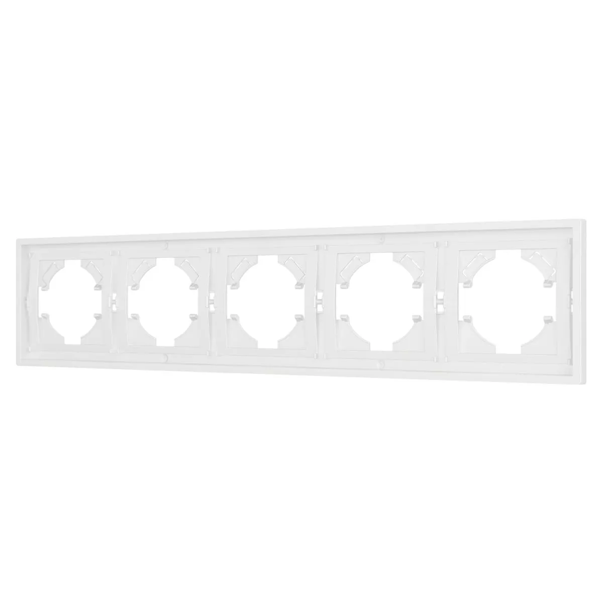 

Рамка пластиковая на 5 постов Arlight FRM-TENDO-SFPL-5-WH 054660