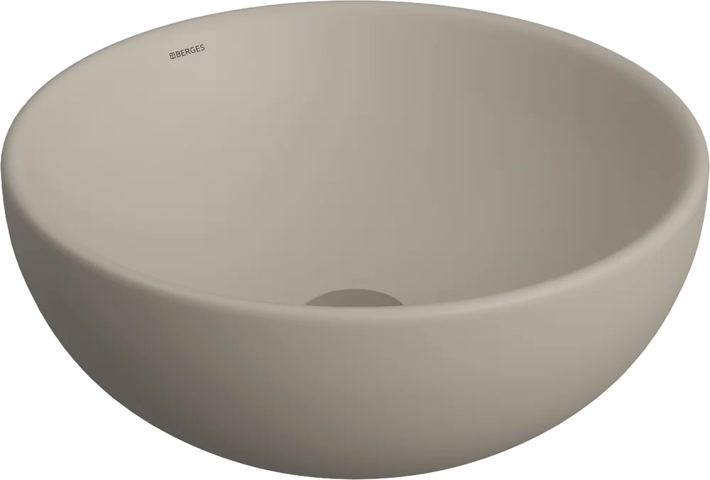 

Раковина Berges Mascon 45х45 бежевый матовый, жасмин