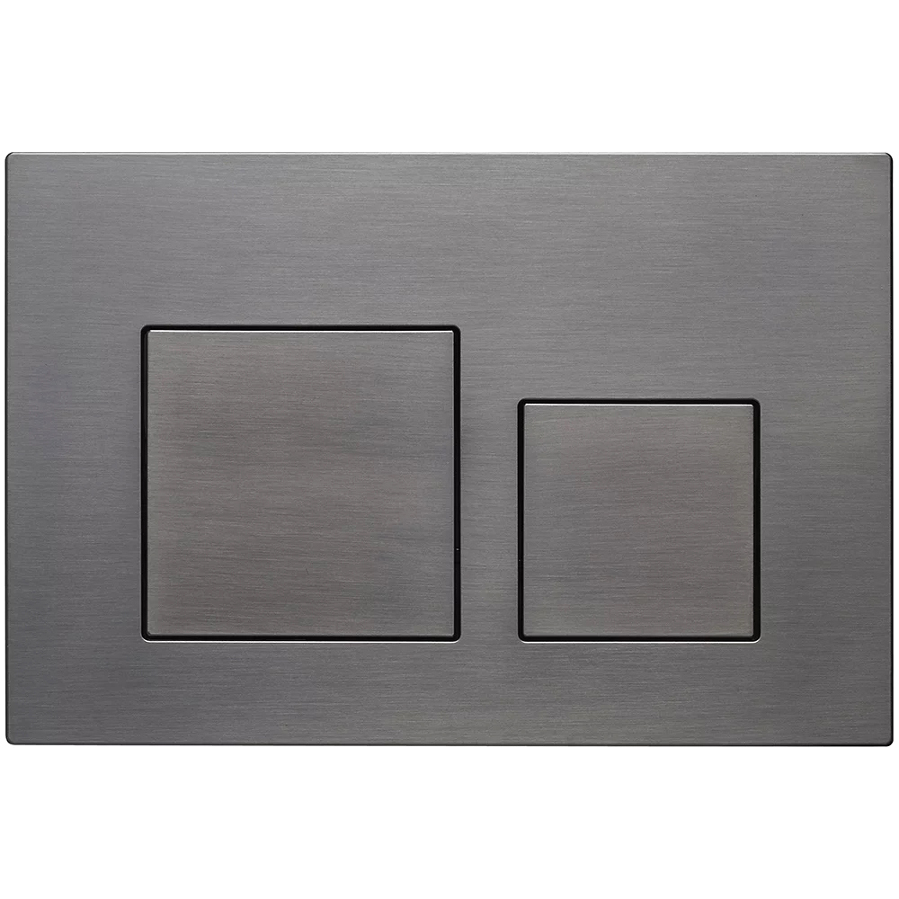 

Кнопка смыва для унитаза Veconi Flush V4 пластик, цвет оружейная сталь