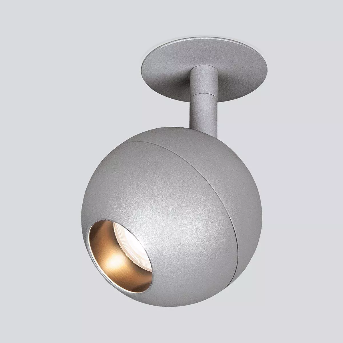 

Встраиваемый светодиодный спот Elektrostandard Ball 9926 LED 12W 4200K серебро a053739
