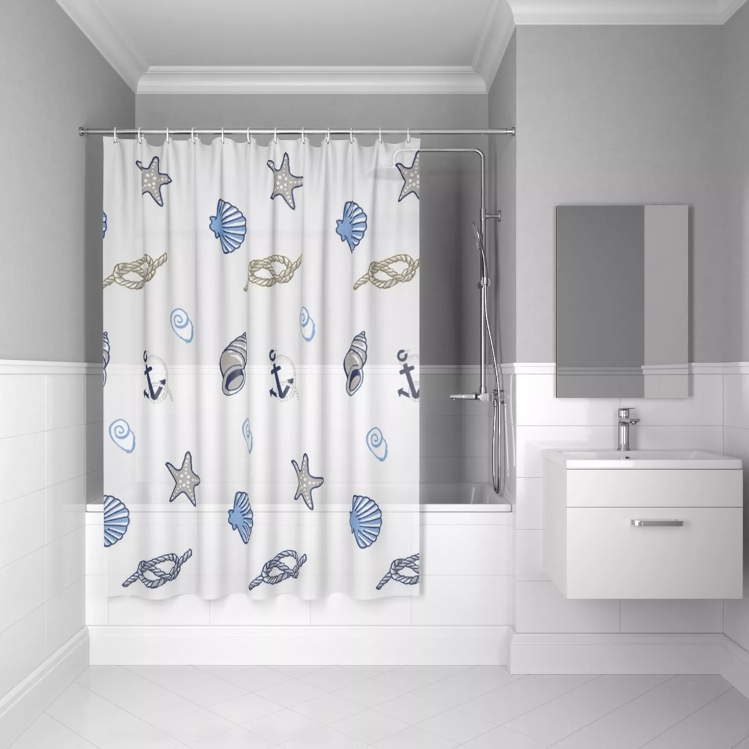 

Штора для ванной Iddis Promo P24PV11i11 180х180