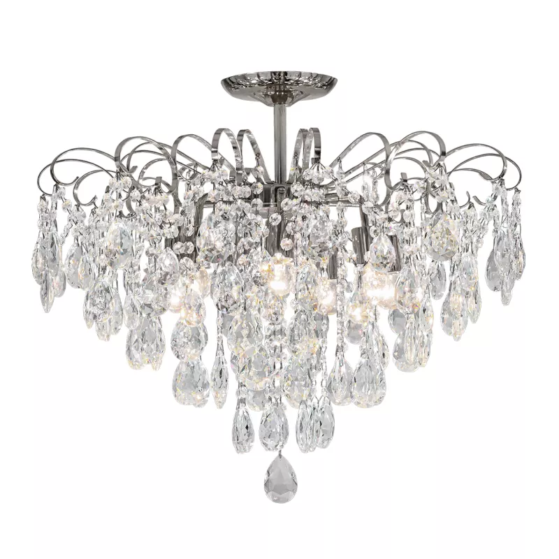 

Люстра на штанге Escada Crown 1113/7PL Chrome