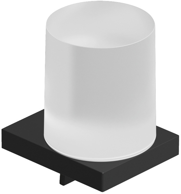 Дозатор для жидкого мыла Kludi Vela C 3197639 настенный матовый черный 11144₽