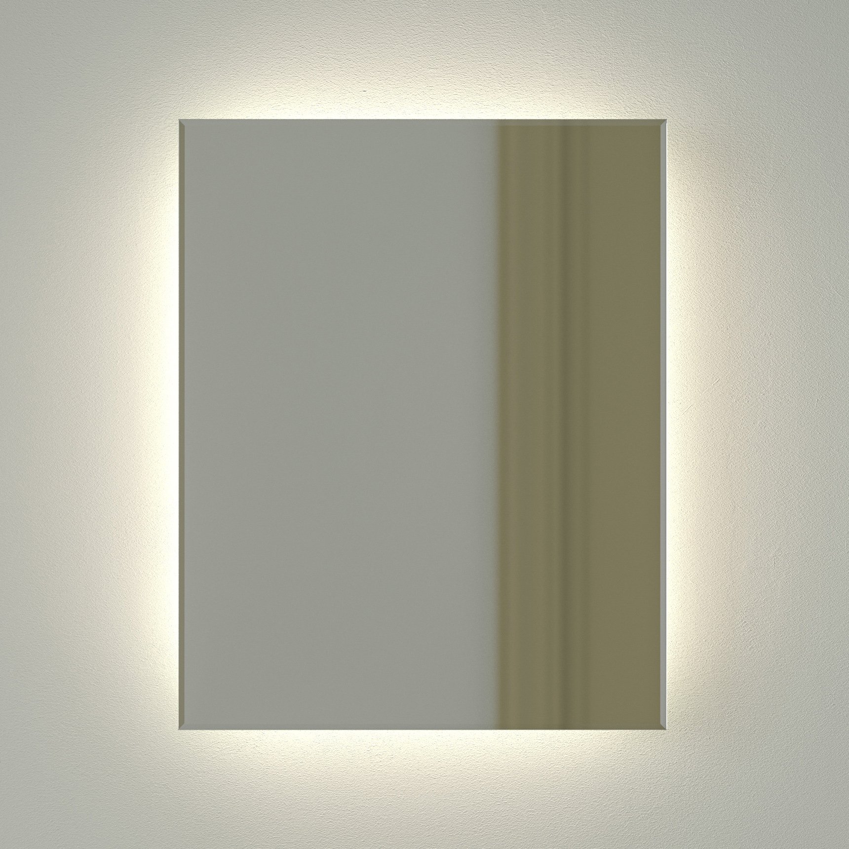

Зеркало Defesto Glow DF 2501 40х50 с LED-подсветкой, 4 500 K, без выключателя