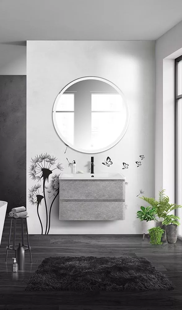 

Комплект мебели BelBagno Albano 80 серый