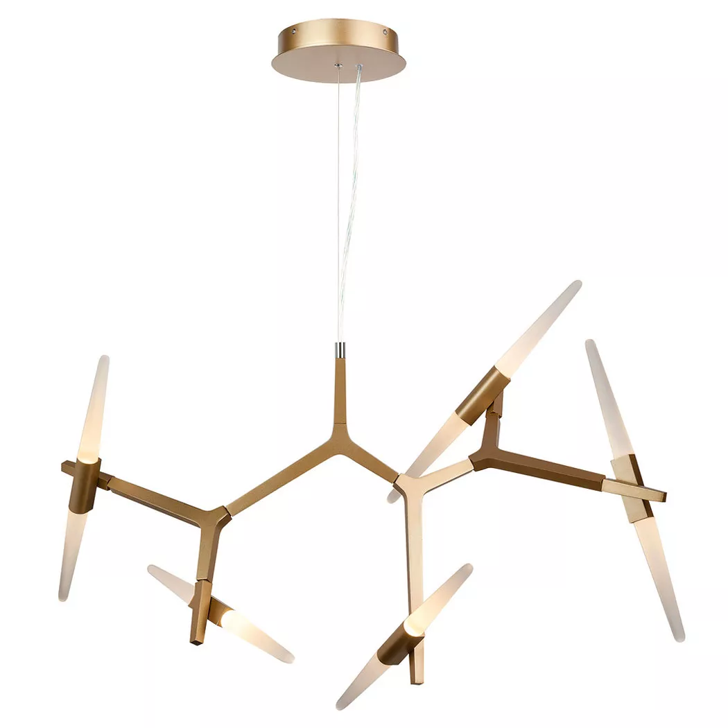 

Подвесная люстра AM Group AM68H3103/10W GOLD