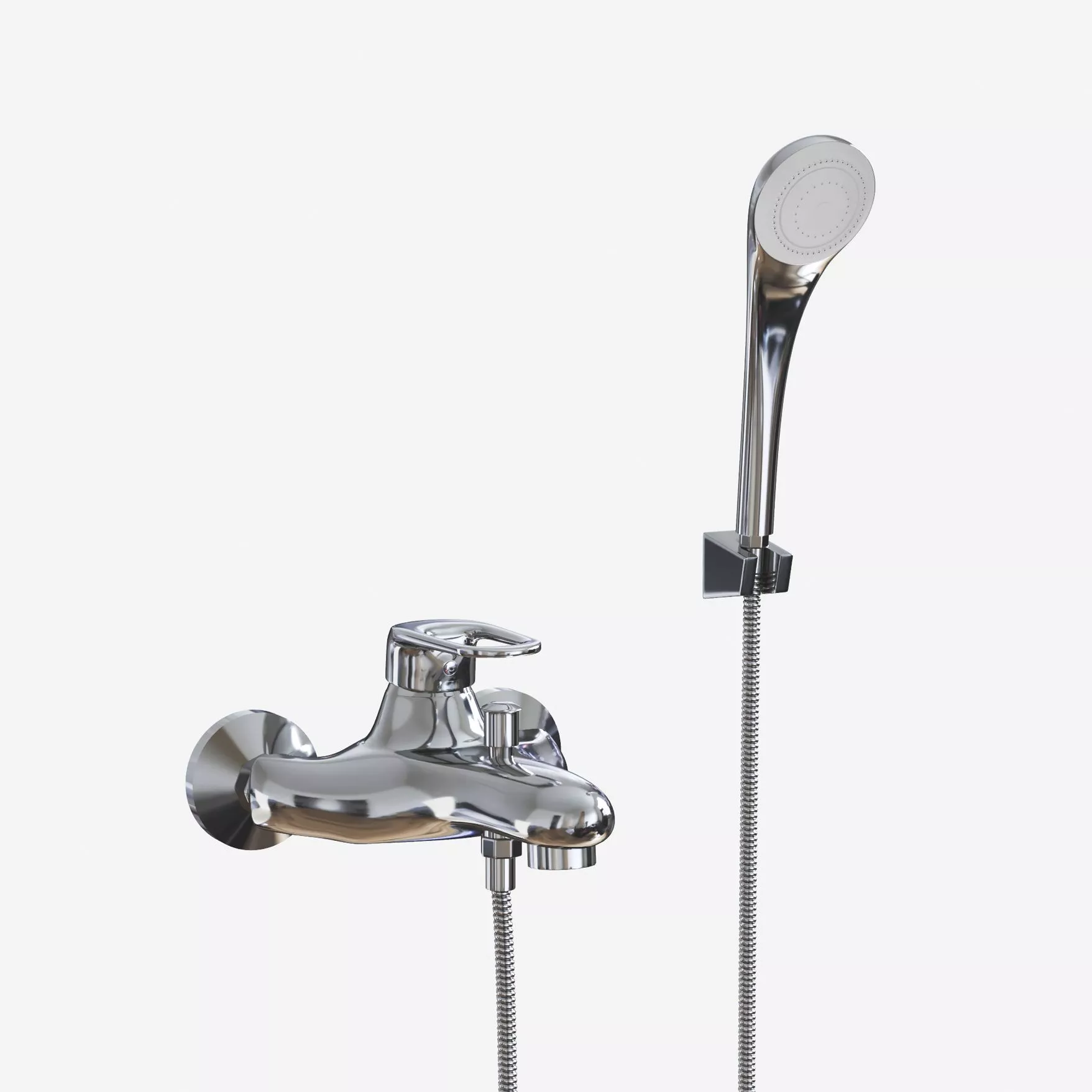 

Смеситель для ванны MIXLINE ML06-01 (522146)
