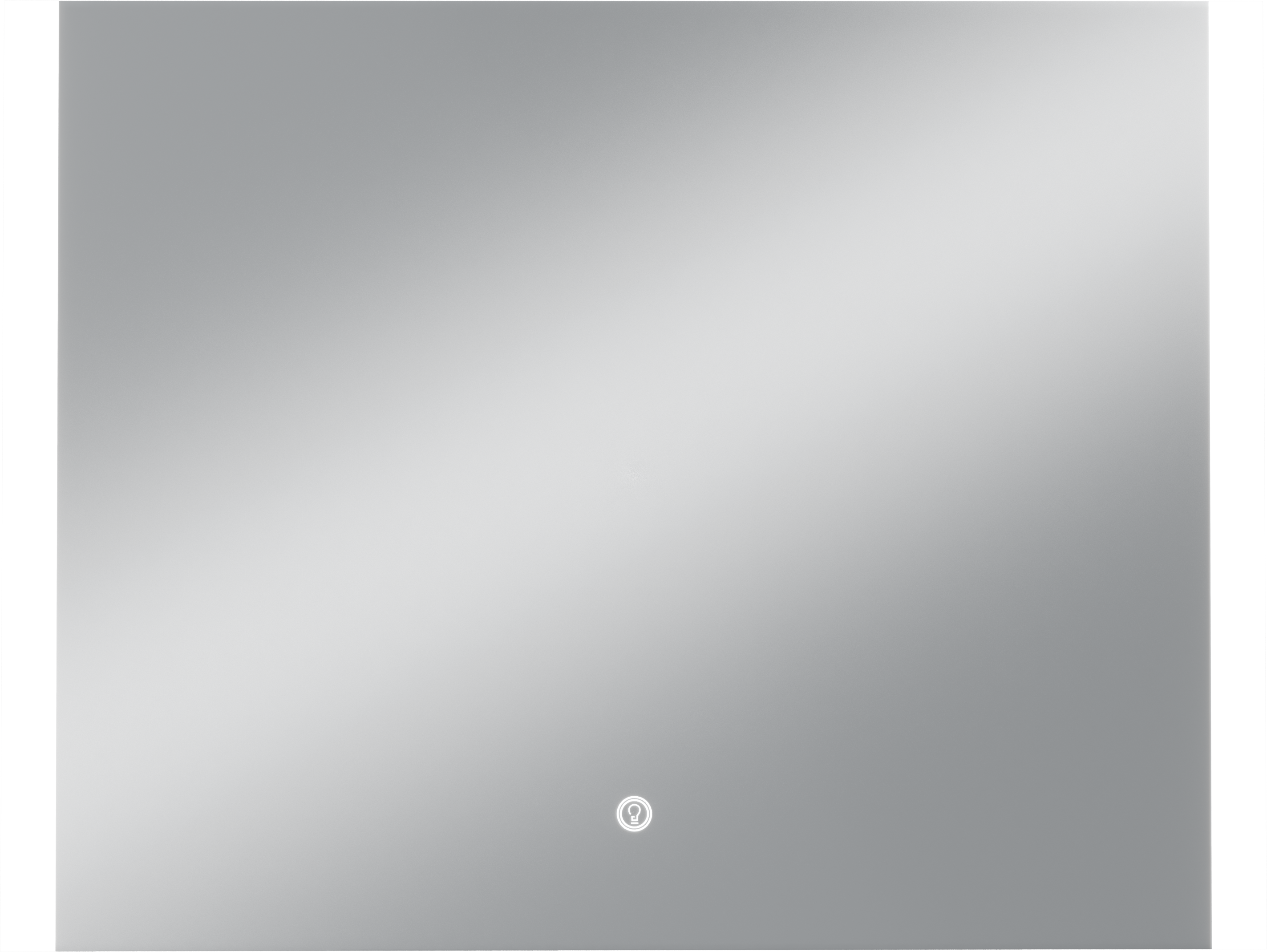 

Зеркало DIWO Краснодар 80x60 см, c подсветкой в ванную, с регулировкой яркости подсветки, влагозащитное, сенсорное