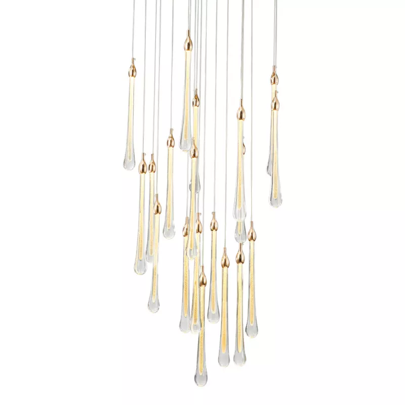 

Подвесной светильник Delight Collection Teardrop OM801670-19-G