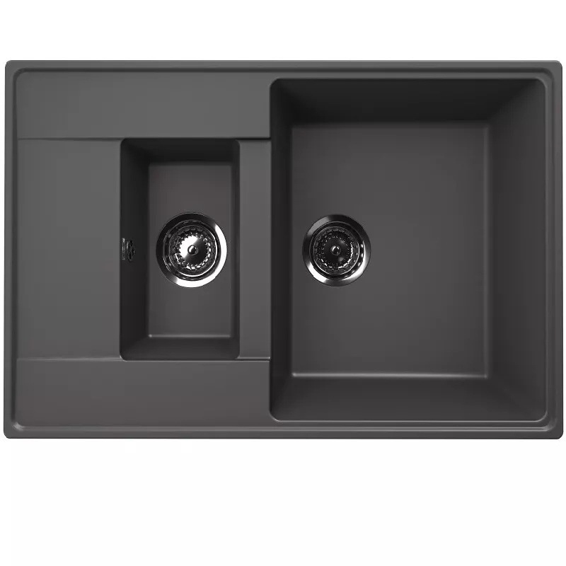 

Мойка кухонная Ulgran Quartz Prima 78 серый