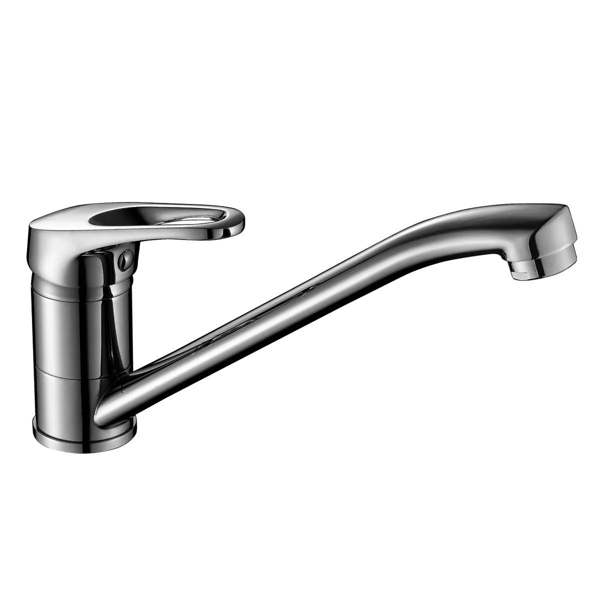 

Смеситель одноручный (35мм) для кухни, с поворотным изливом 250мм, хром B35-21