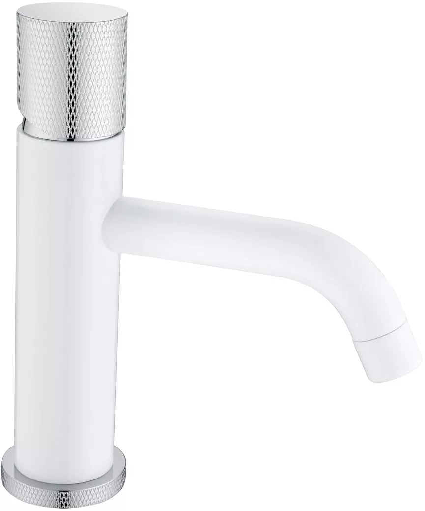 

Смеситель для раковины Boheme Stick 121-WCR.2 white touch chrome
