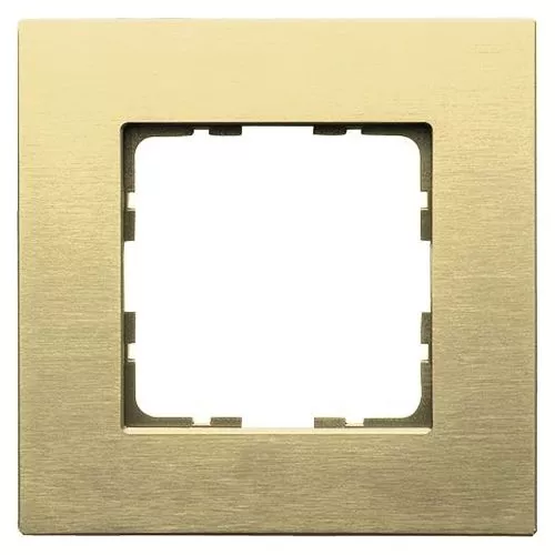 

Рамка Jasmart G-Metal шампань 1-постовая G1001AG