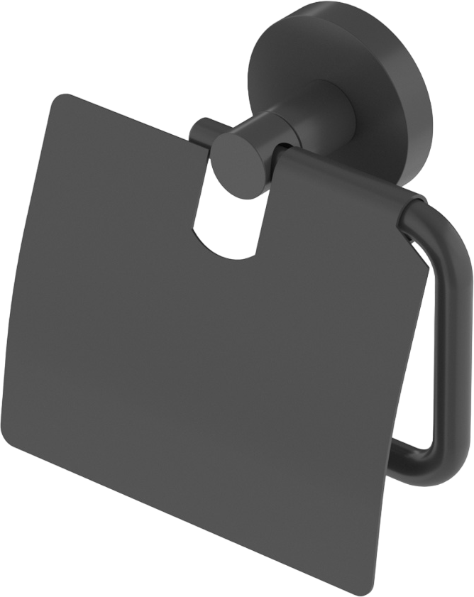 

Держатель туалетной бумаги Cezares Relax PHV-NOP черный матовый