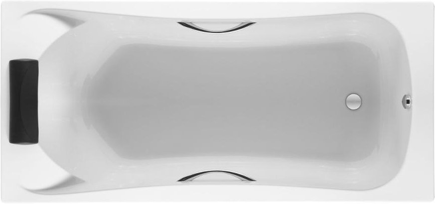 Акриловая ванна Roca BeCool 180x80 без гидромассажа, белый, акрил  - купить со скидкой