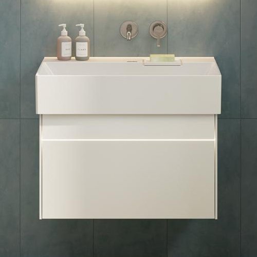 

Тумба под раковину KERAMA MARAZZI Logica 70 подвесная, белоснежная