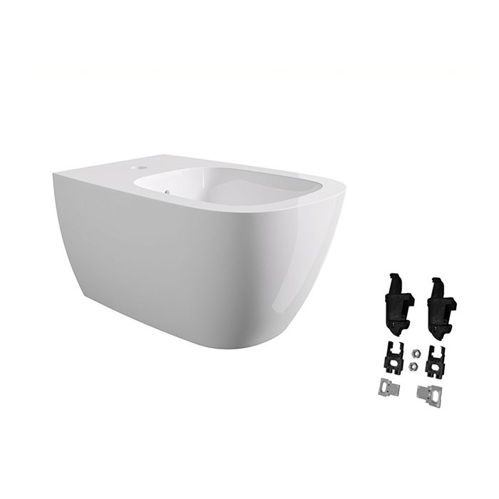 

Alice комплект: Биде WUNDER 53х31, подвесное, с набором для крепления, белый глянцевый