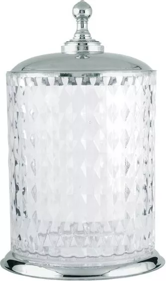 

Ведро для мусора Boheme Brillante хром с кристаллами Swarovski
