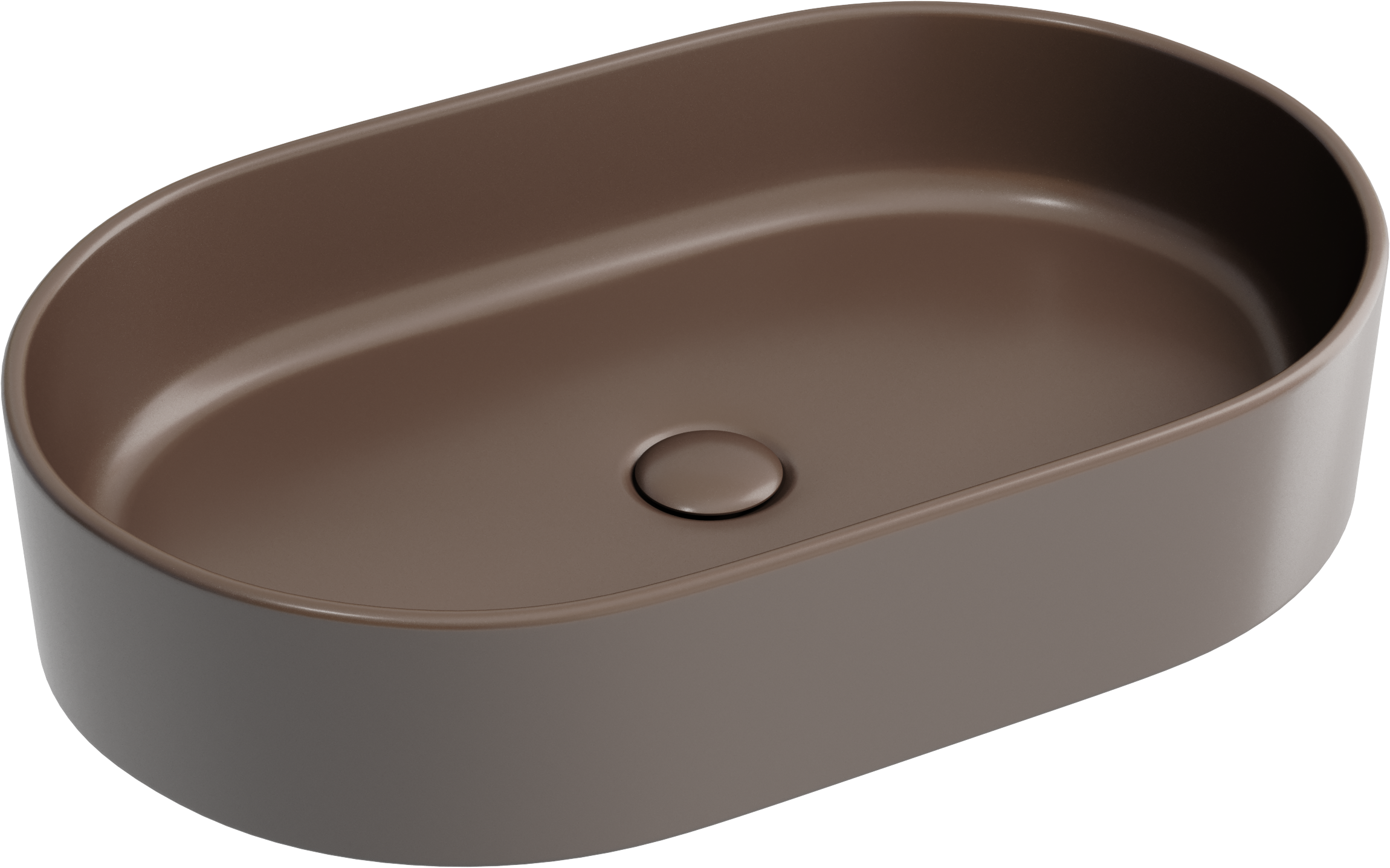 

Накладная раковина Ceramicanova Element CN6048MDB темно-коричневая матовая