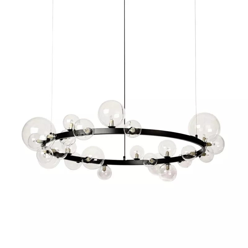

Подвесной светильник Delight Collection Art Deco Bubble 8828P/L black/clear