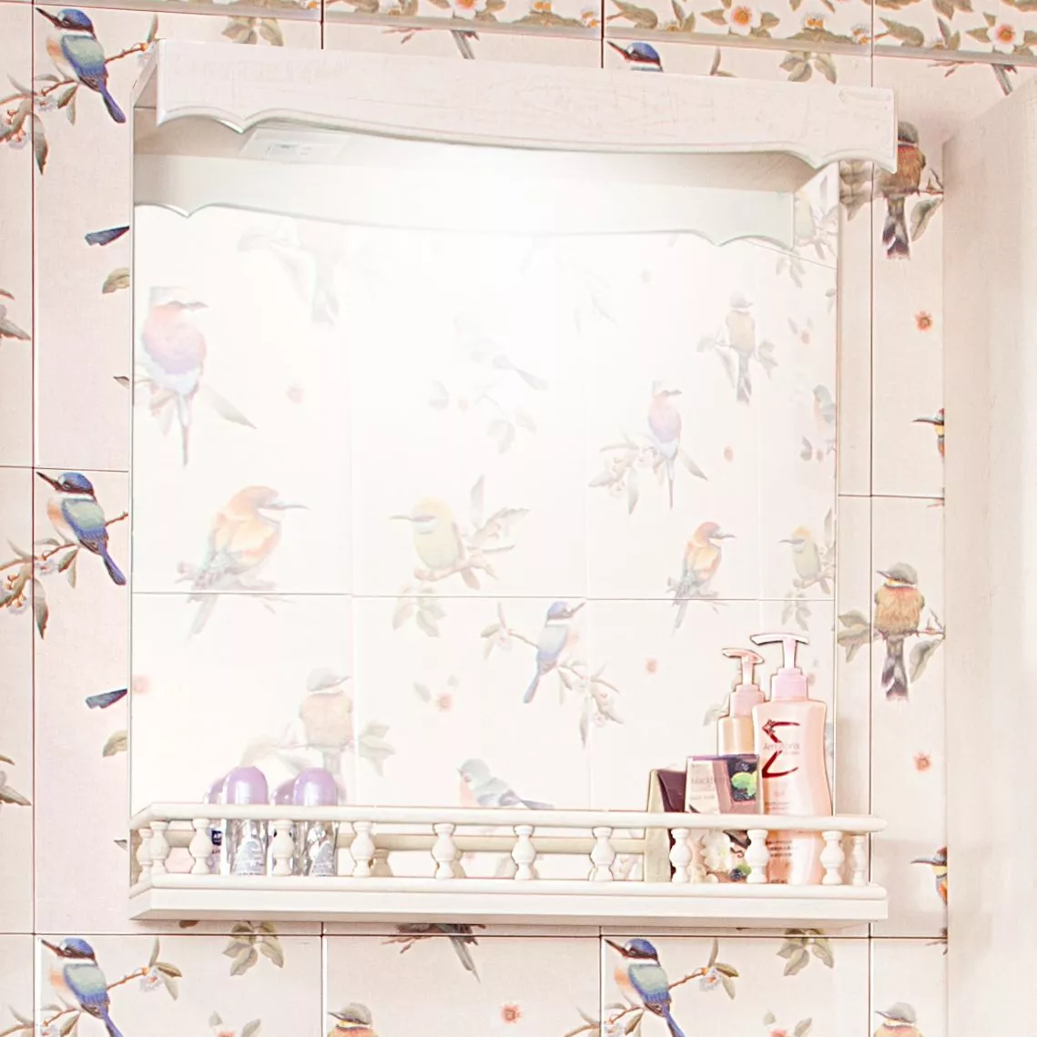 

Зеркало Бриклаер Кантри 65 бежевый дуб