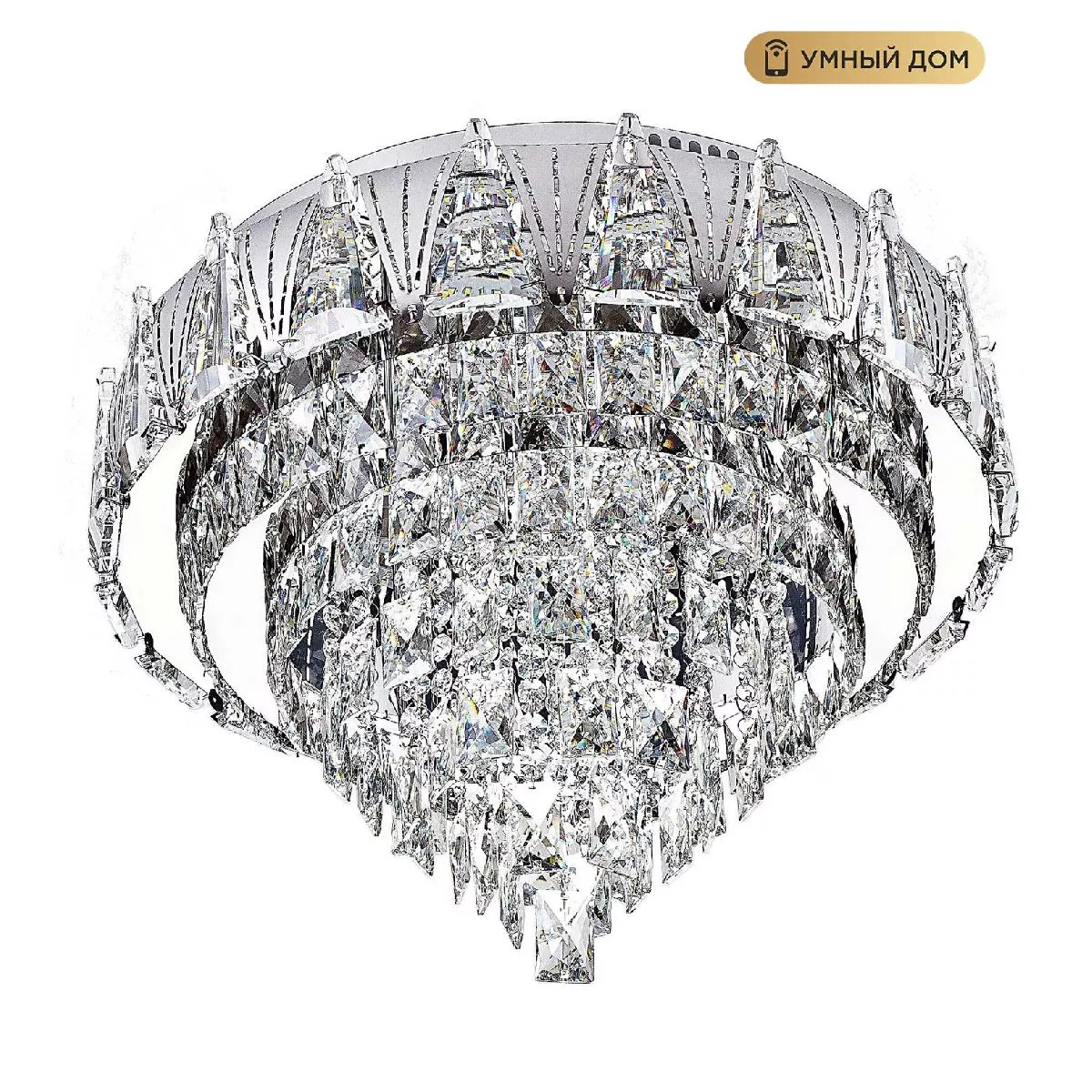 

Потолочная люстра LED4U L9437-500 CR с УД