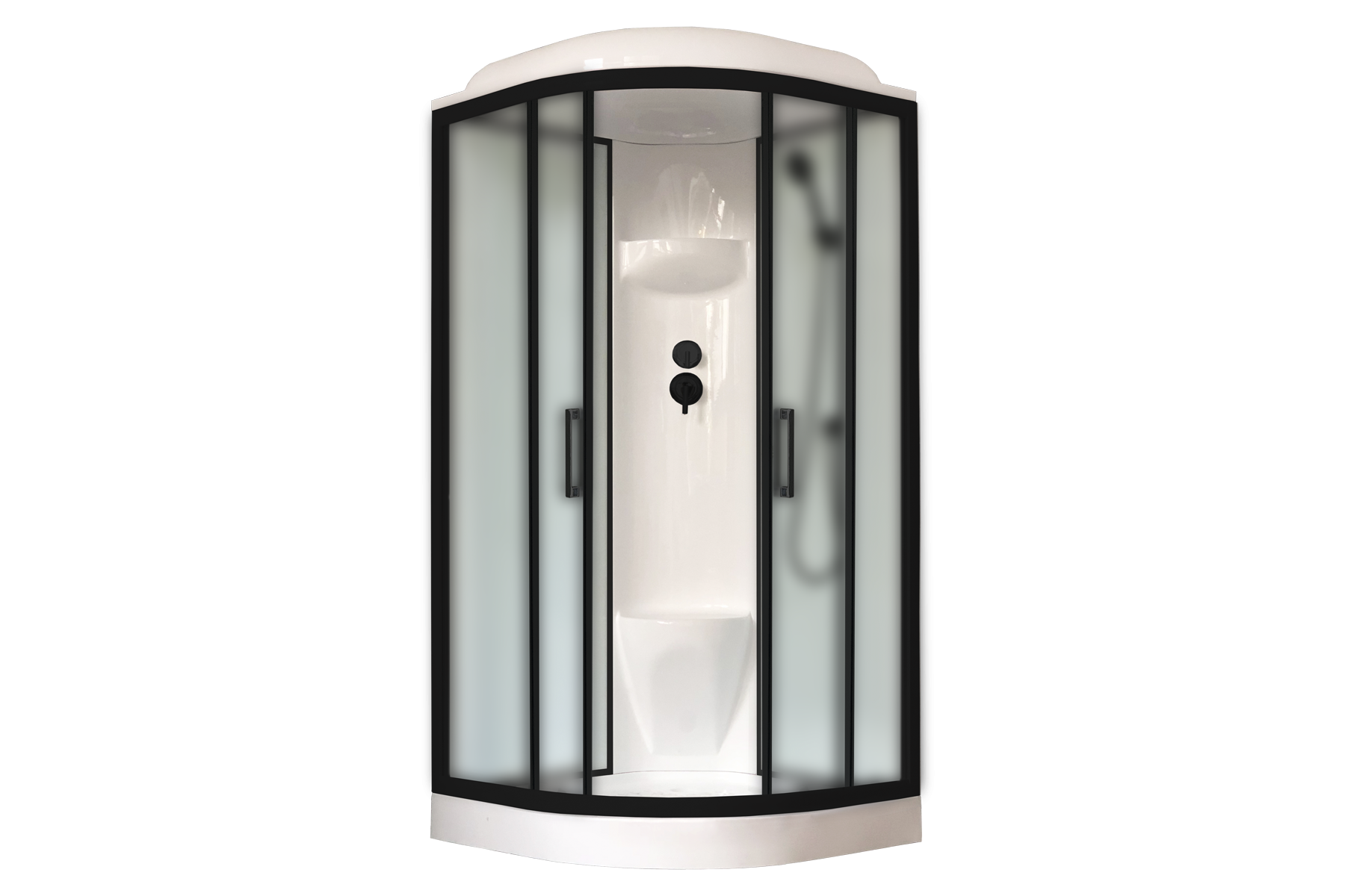 

Душевая кабина RB 90HK6-WC-BL 900x900x2170 (белое/матовое)