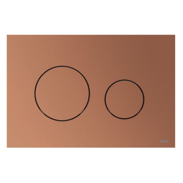 

TECEloop. Панель смыва, пластик, красная бронза металлик