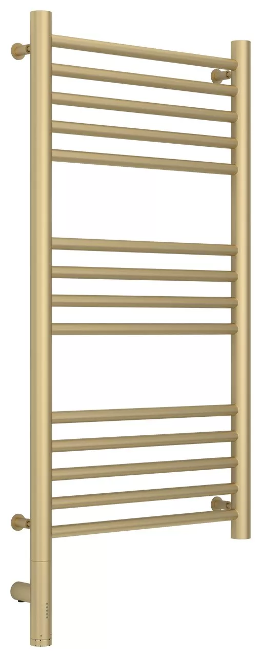 

Полотенцесушитель электрический РЭБ "БОГЕМА 3.0" прямая 800х400 / МЭМ левый (Матовая шампань)