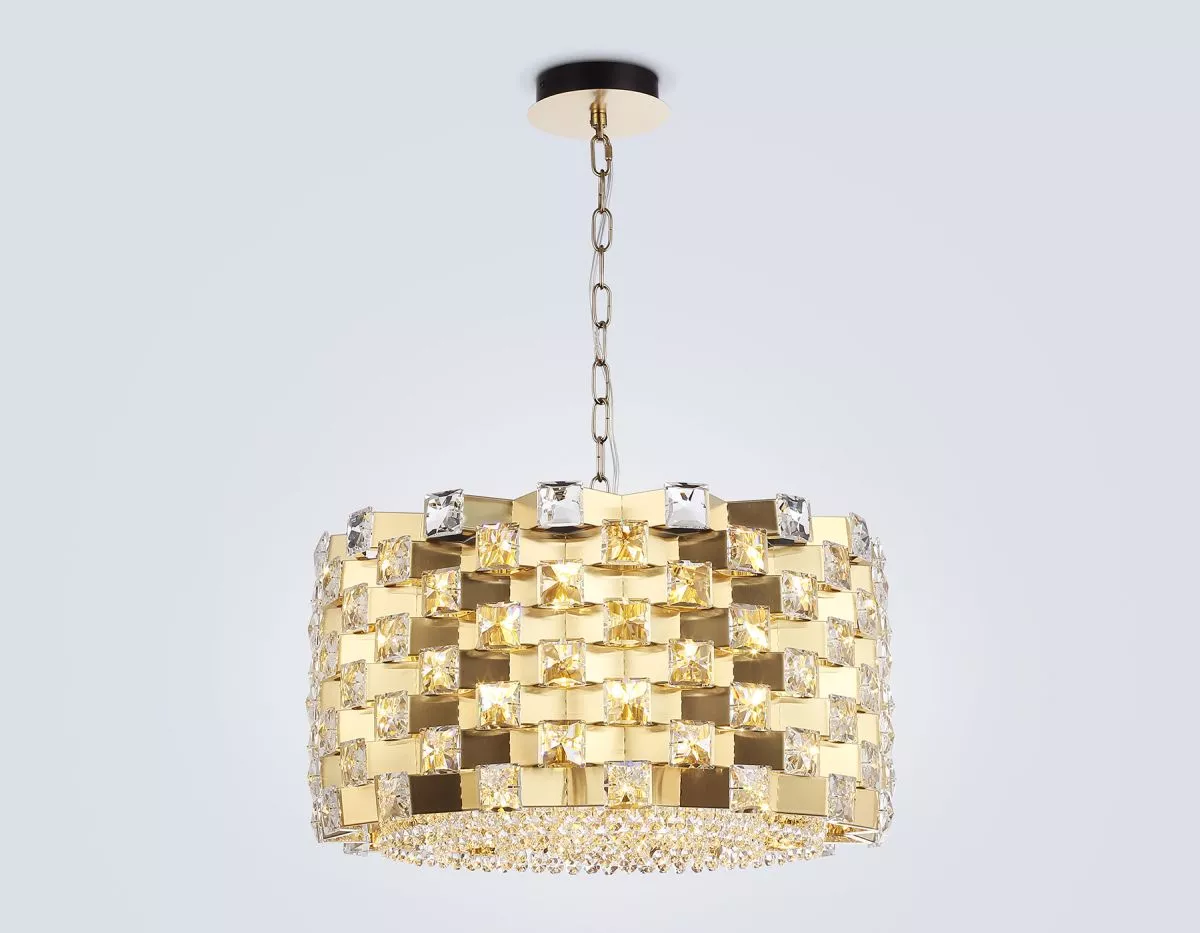 

Подвесная люстра Ambrella Light High Light Crystal LH41003