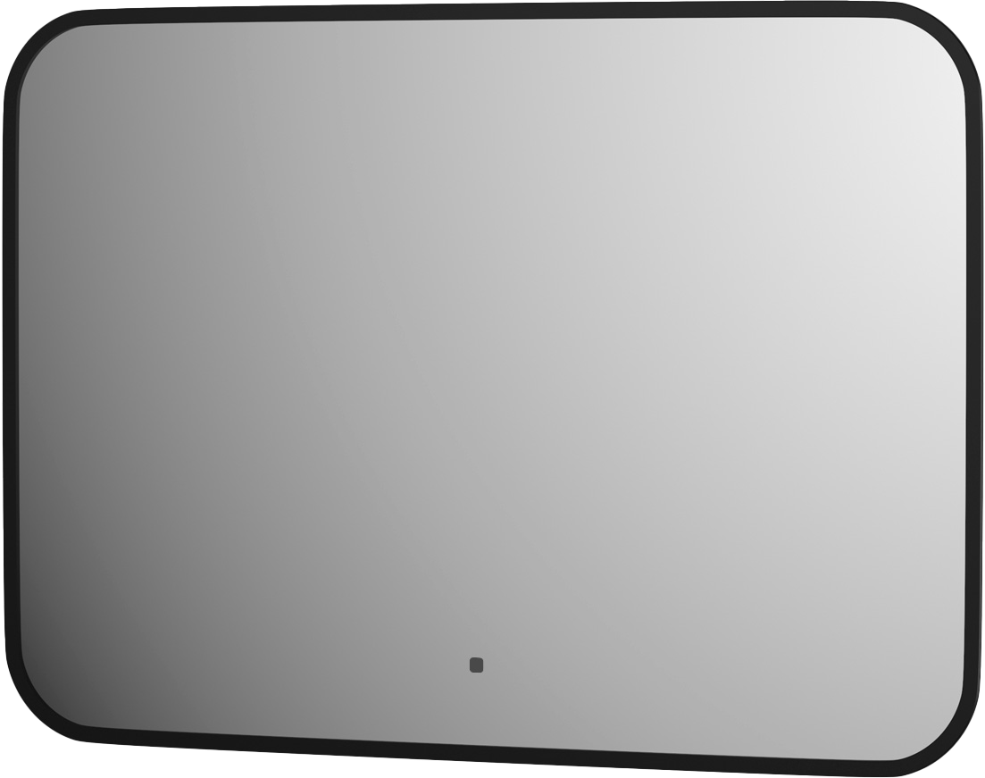 

Зеркало Defesto Aura DF 2974RH 70x50, с теплой подсветкой, инфракрасный выключатель, черное