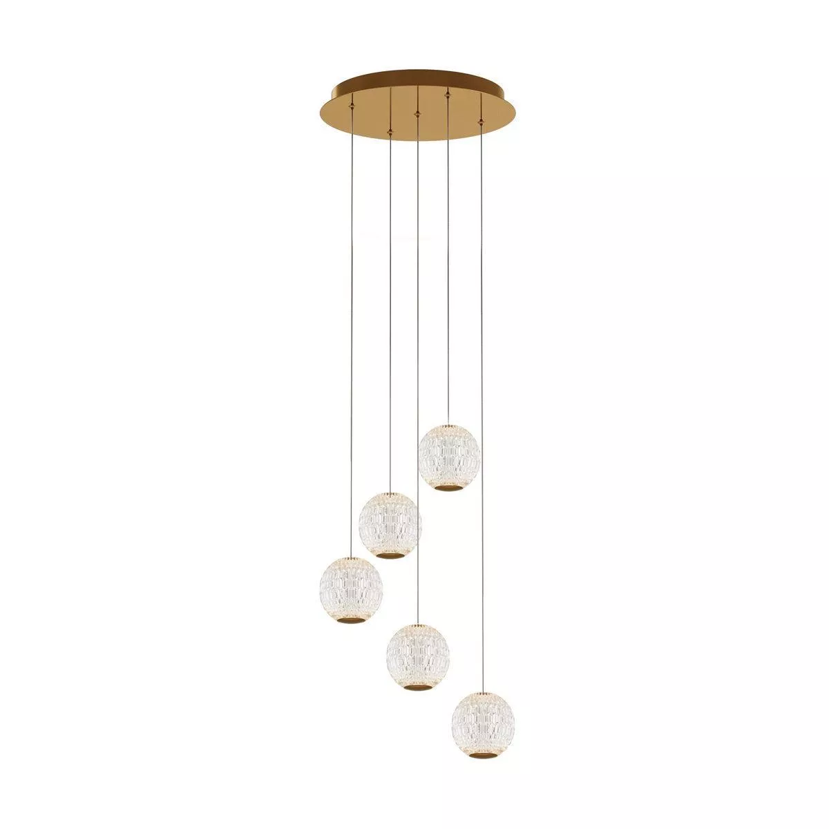 

Подвесная светодиодная люстра Maytoni Sapphire MOD293PL-L30BS3K