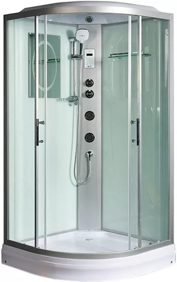 

Душевая кабина WeltWasser WW500 Werra 904 90x90 10000003232 профиль хром, стекло прозрачное