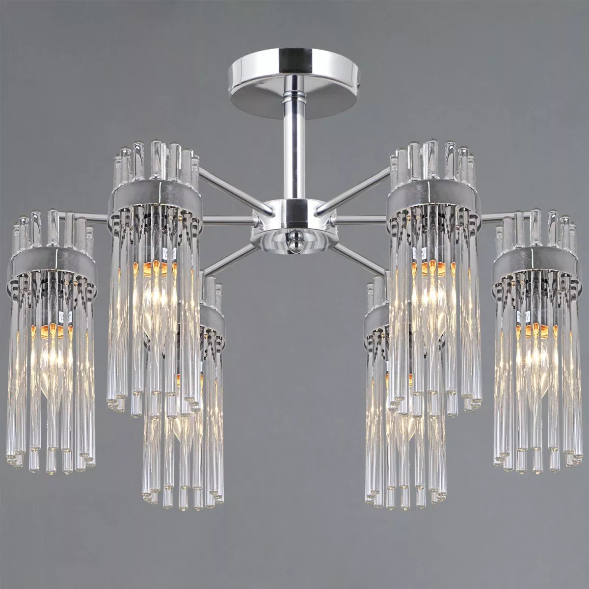 

Люстра на штанге Illumico IL0761-6CSQ-25 CR GENOA