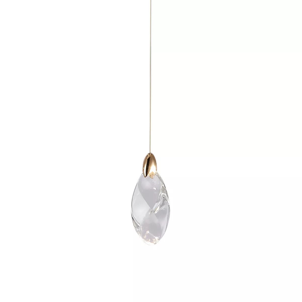 

Подвесной светильник Delight Collection OD2439-1 gold/clear