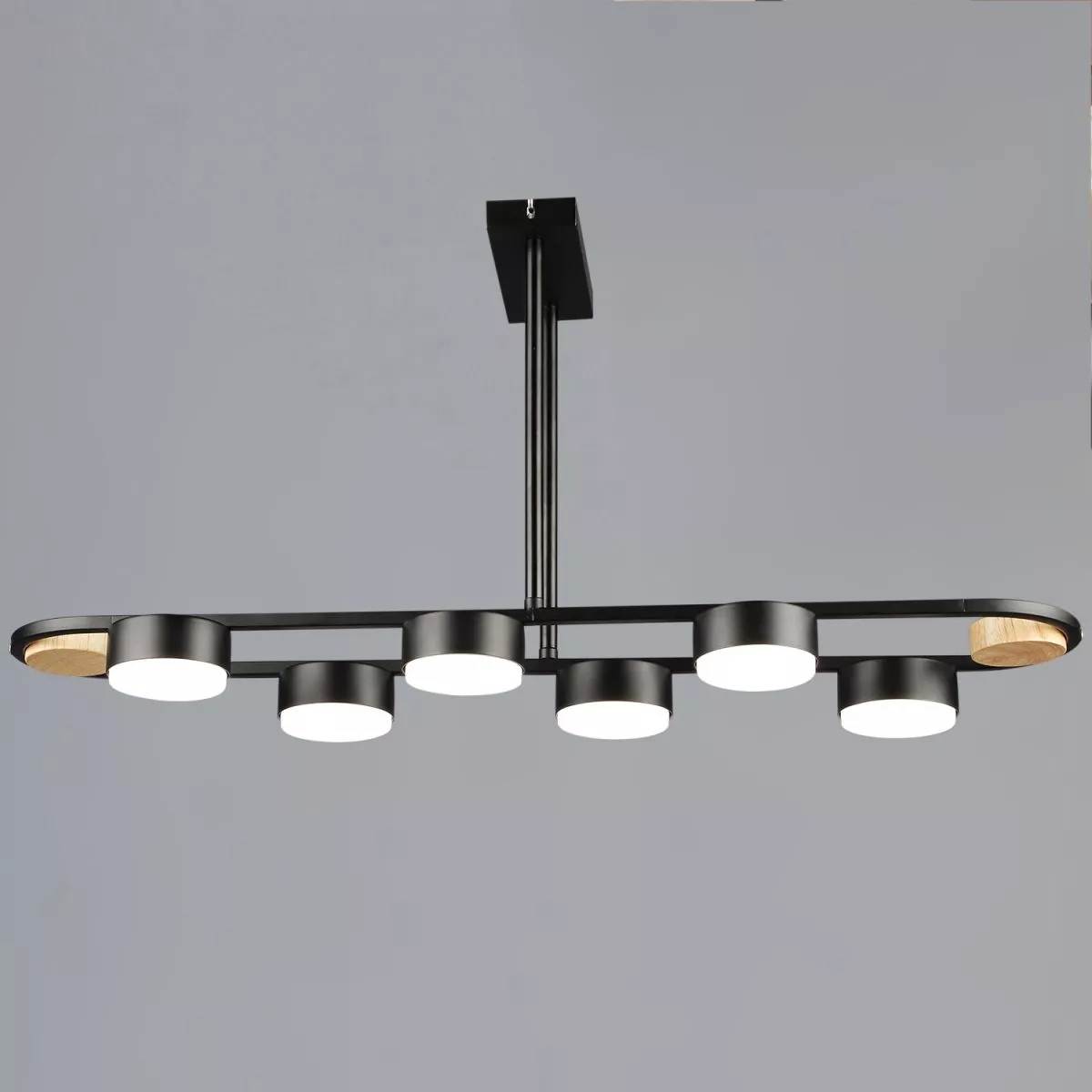 

Подвесная люстра Reluce 02760-0.3-06 BK+WOOD GX53