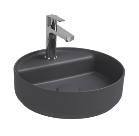 

Раковина накладная ISVEA Infinity 42 антрацит матовый 10NF65042SV-2C