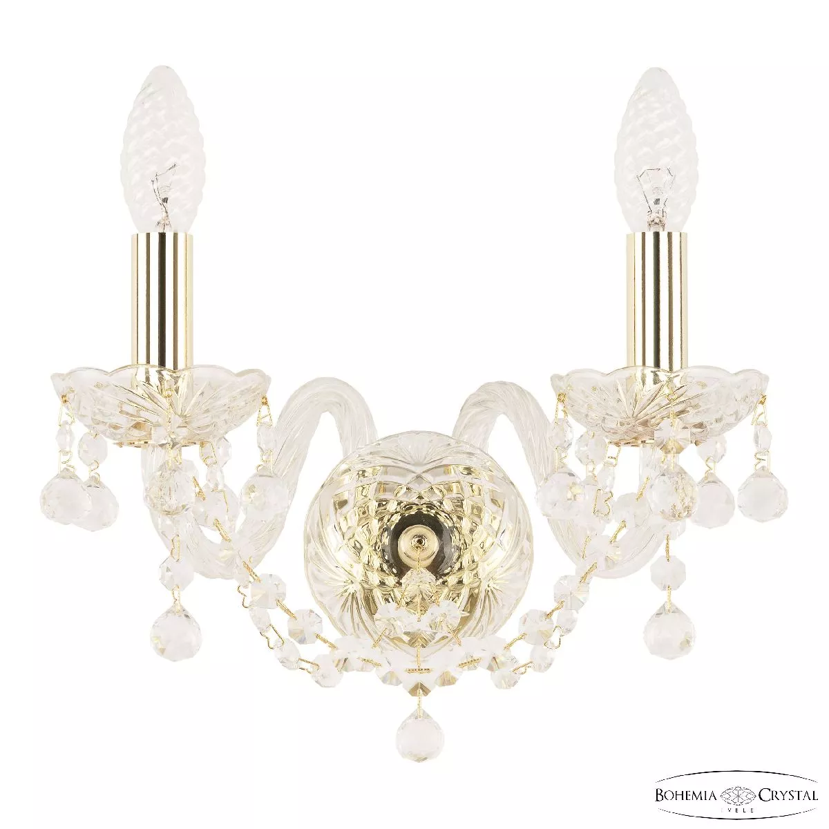 

Бра Bohemia Ivele Crystal 108B/2/141 G