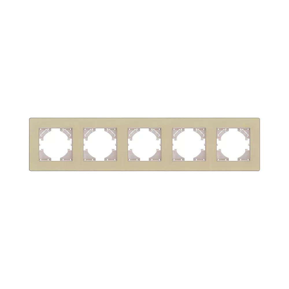Рамка 5-постовая, золотой Kollinger Eleganz Acryl EA5GD