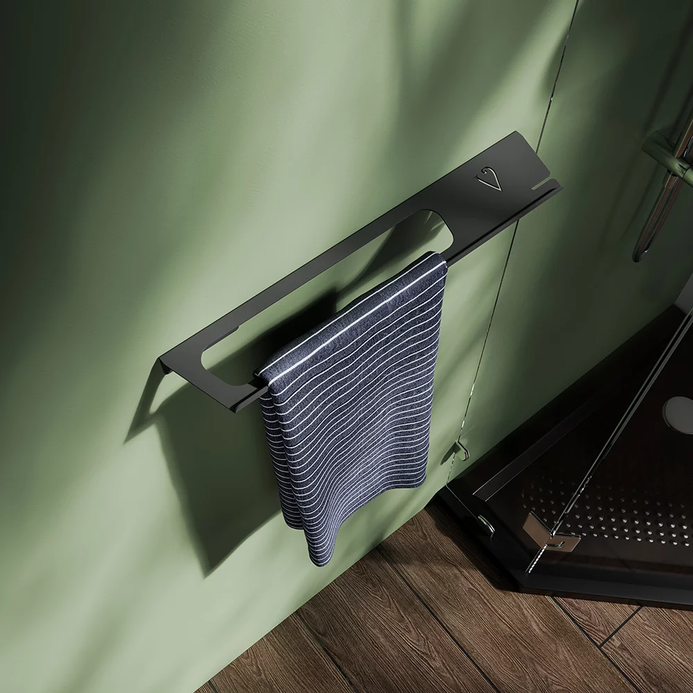 

Полка Veconi Classico CS-B-C9 матовая черная