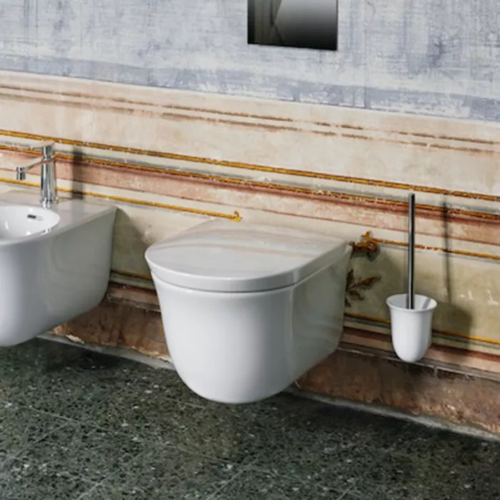 

LAUFEN (New Classic) Унитаз подвесной 530х370х430 мм, без ободка (Rimless) глубокий смыв, белый