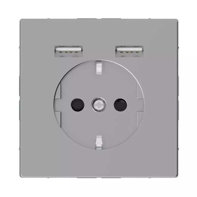 

Розетка компьютерная USBx2 Schneider Electric Merten D-Life MTN2366-6036