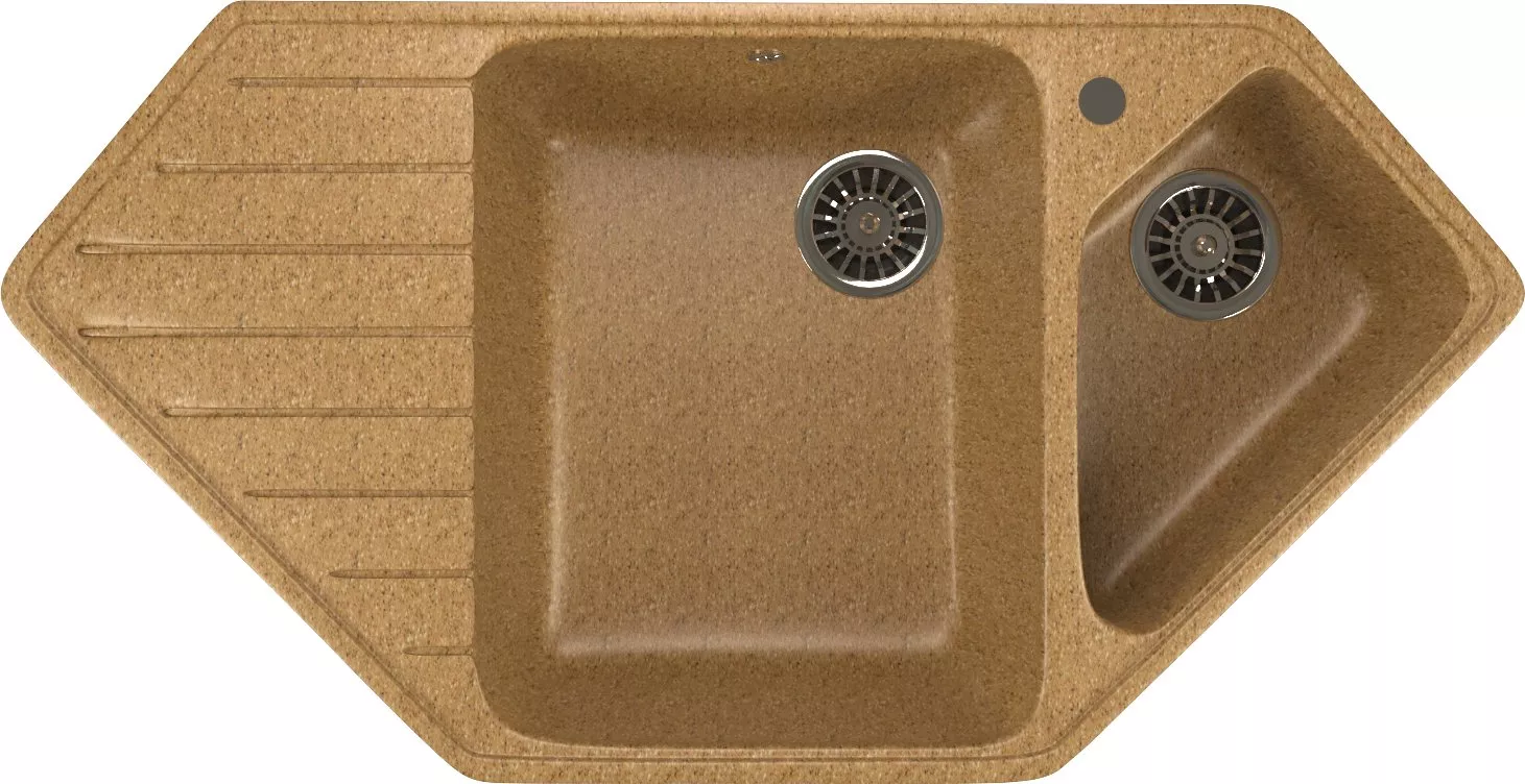 

Мойка из искусственного мрамора MIXLINE ML-GM25 50x97 (525200, Коричневый;песочный