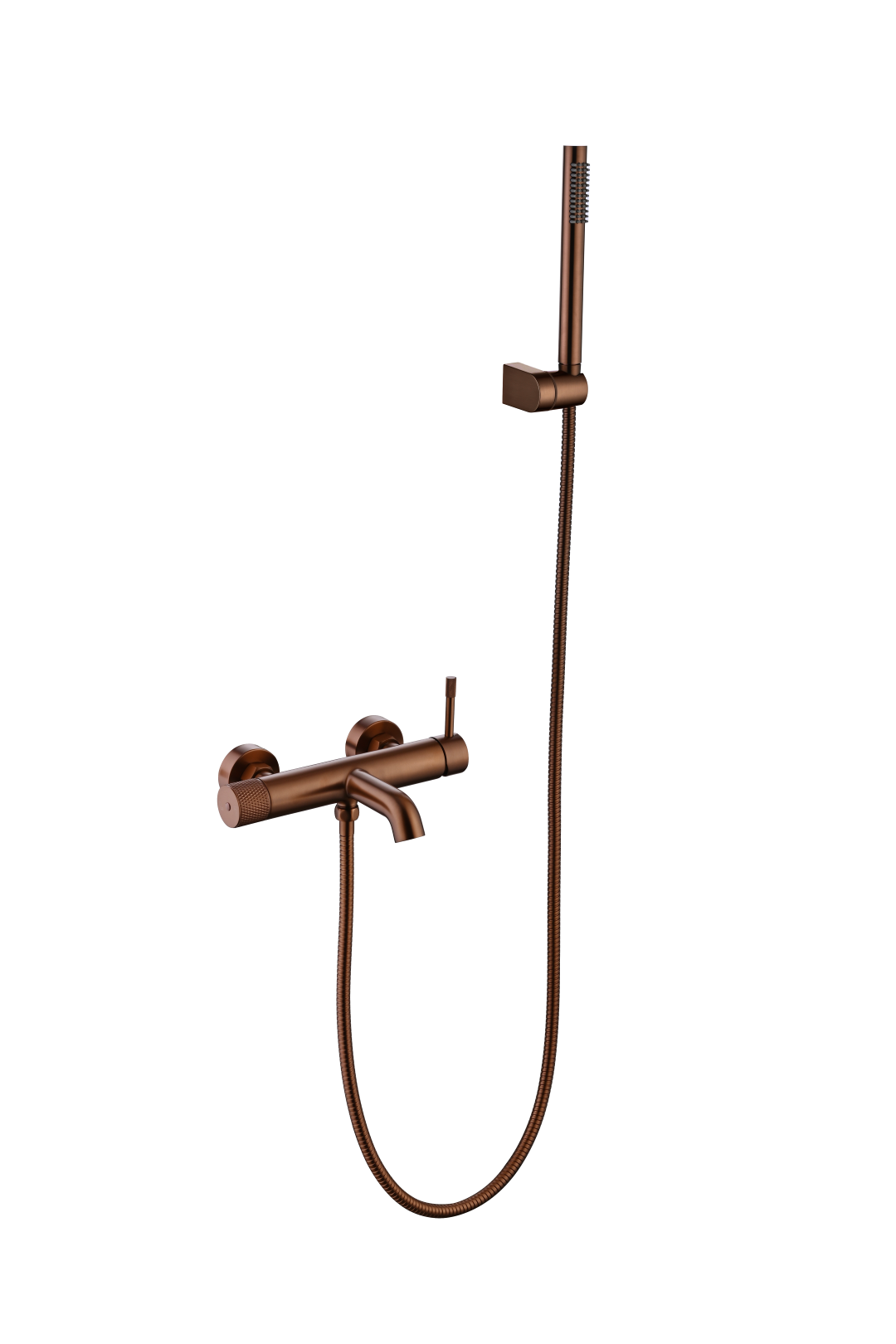 

Смеситель для ванны с душем Boheme Uno 463-BRB brushed bronze