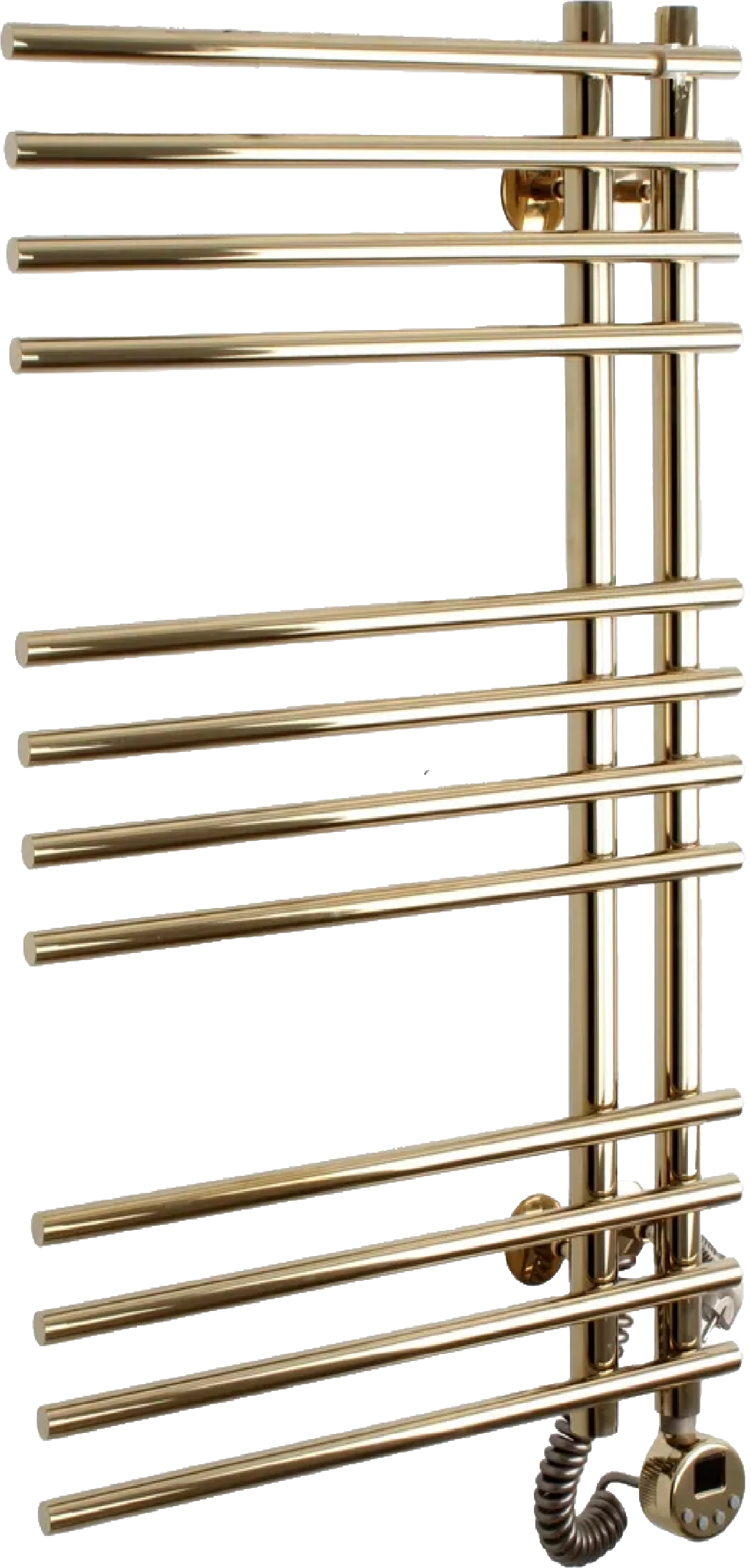 

Полотенцесушитель электрический Domoterm Гамма П12 7x80, левый, золото