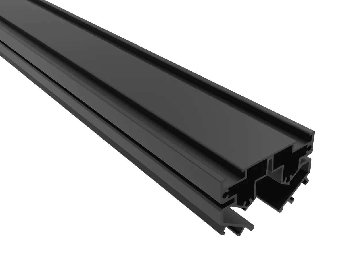 

Встраиваемый магнитный шинопровод в натяжной ПВХ потолок Crystal Lux CLT 0.136 01 L2000 BL