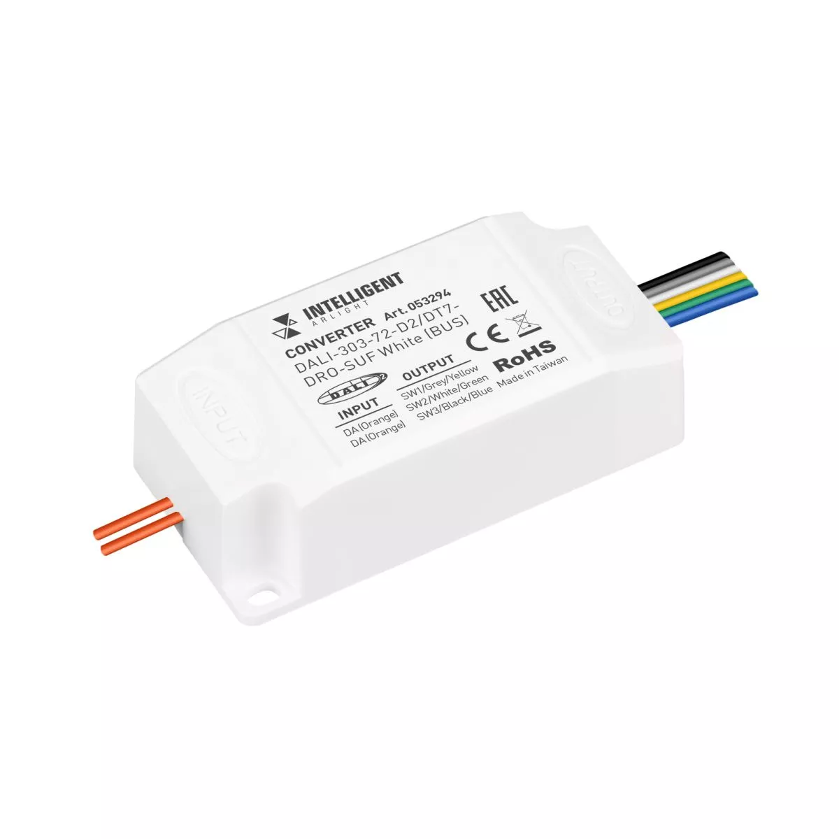 

Конвертер Arlight DALI-303-72-D2/DT7-DRO-SUF White (BUS) (IARL, Пластик) 053294