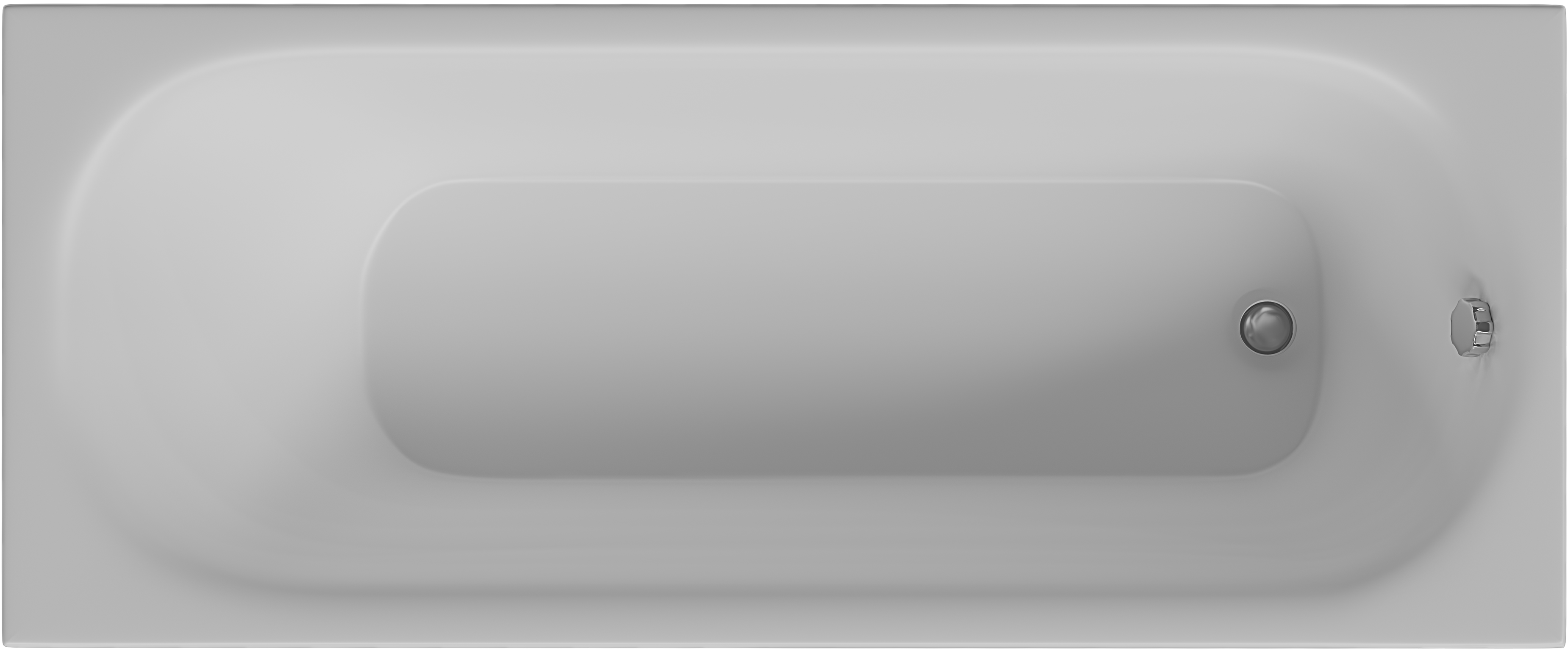 

Акриловая ванна AQUATEK Лугано 170x70 см, белая