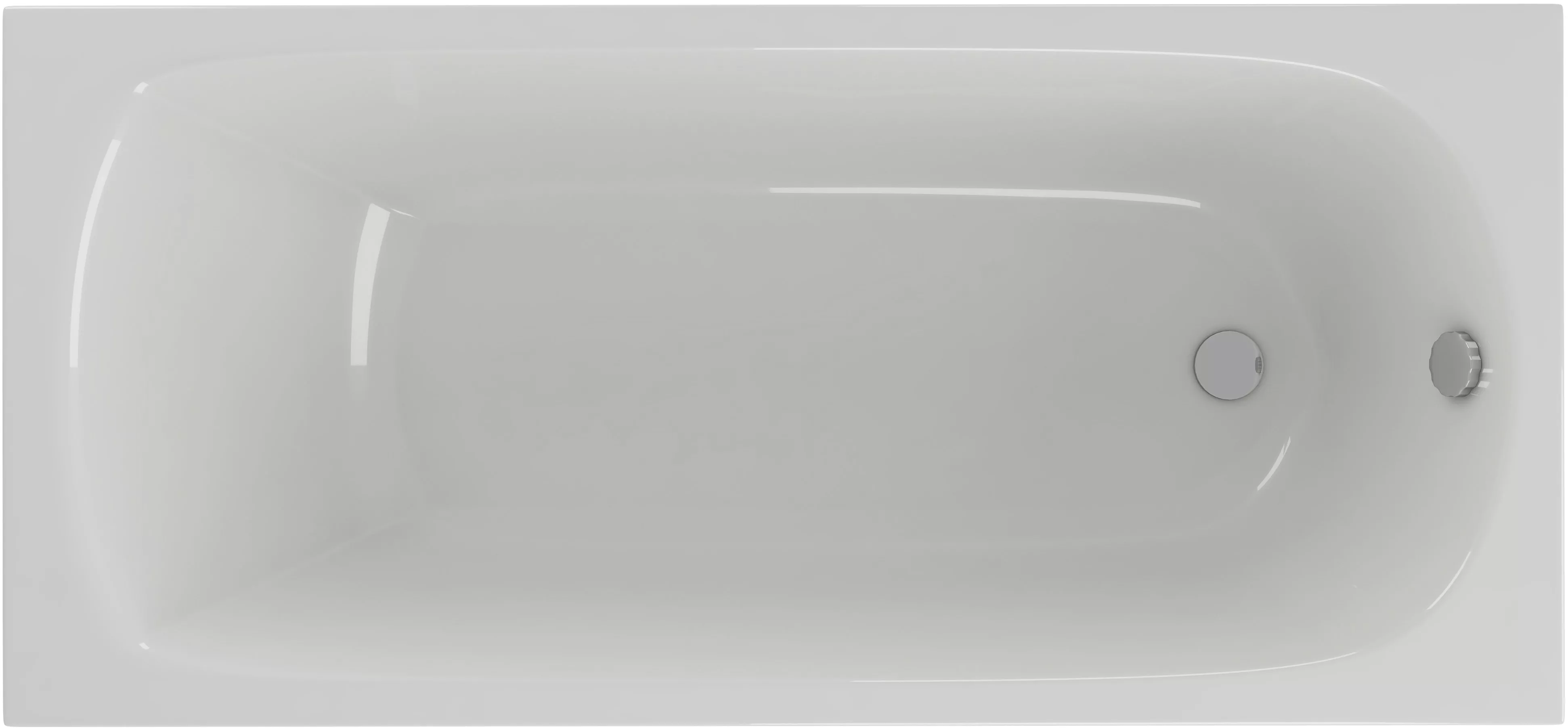 

Акриловая ванна Aquatek Ника 150x75 см (EFVN150), Белый